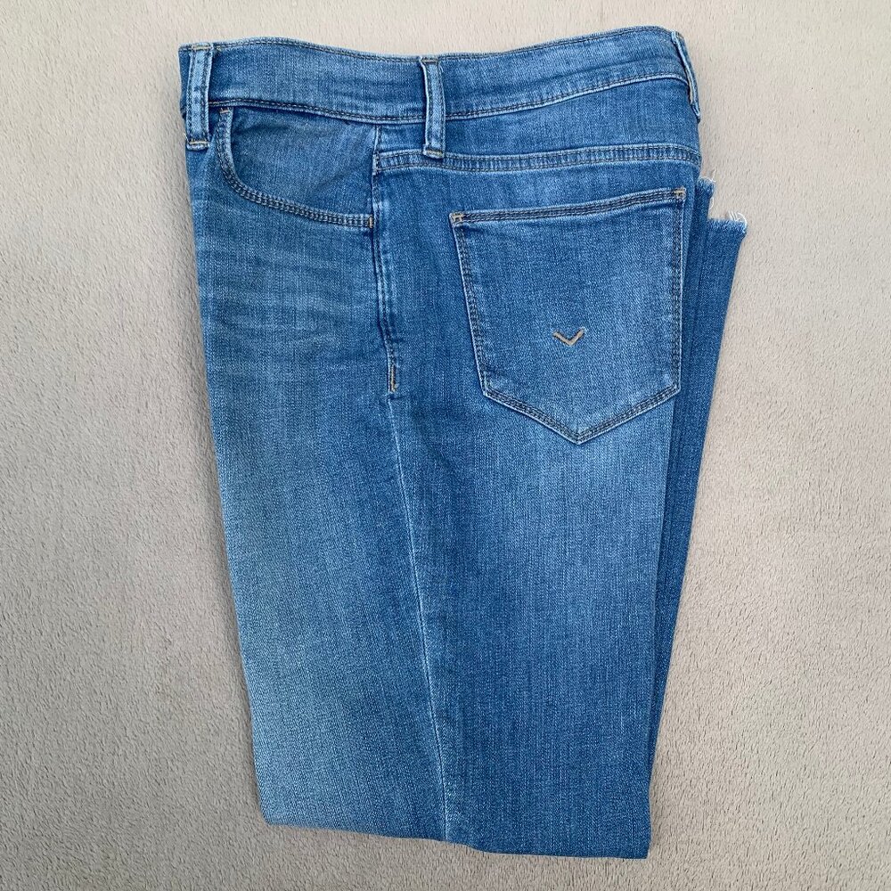 Hudson Natalie Mid Rise Slim Boyfriend Crop Jeans Sz27 - Picture 7 of 16